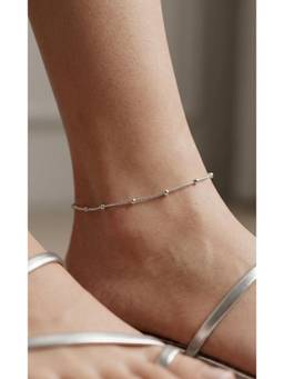 SAMIKA - 925 Sterling Silver Starlit Strands Anklet