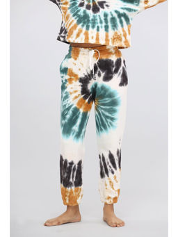 NeceSera - Tie & Dye Terry Travel Pant - Multi-color