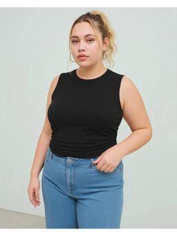 KOTTY - Women Black Tank Top