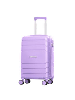 Nasher Miles - Lisbon Hard-Sided Polypropylene Lavender Trolley Bag