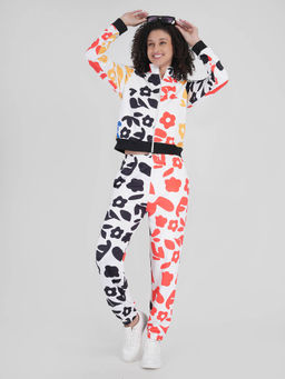 She N She - Multi-Color Printed Regular Fit Jacket and Pant