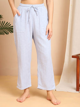 TAG 7 - Multi-Color Solid Relaxed Fit Lounge Pants (Pack of 2)