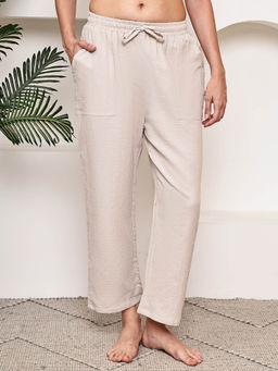 TAG 7 - Multi-Color Solid Relaxed Fit Lounge Pants (Pack of 2)