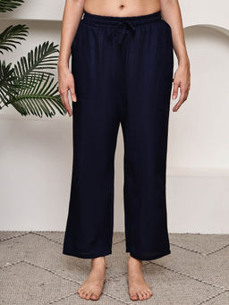 TAG 7 - Multi-Color Solid Relaxed Fit Lounge Pants (Pack of 2)