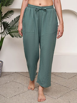 TAG 7 - Multi-Color Solid Relaxed Fit Lounge Pants (Pack of 2)