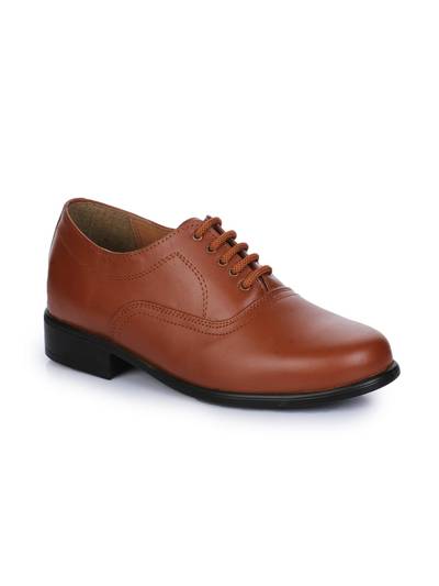 Fortune 7168-03 Light Brown Formal Lacing Oxford Shoes