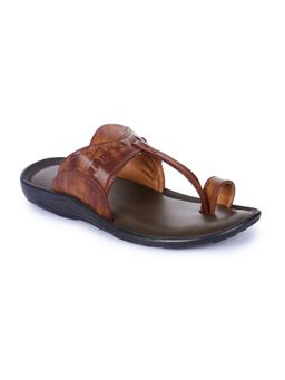 LIBERTY - Healers A17-04 Casual Light Brown Toe Ring Sandal