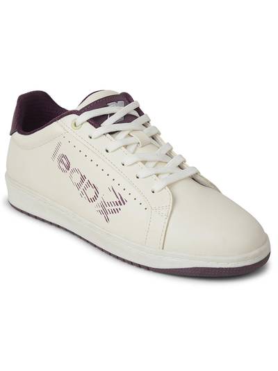 Leap7X Allure-1 White Casual Lacing Sneakers