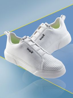 LIBERTY - Leap7X Croatia-2E White Casual Lacing Sneakers