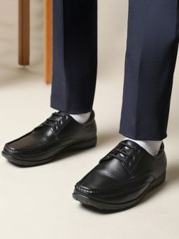 LIBERTY - Healers Fl-1414 Black Formal Lacing Derby Shoes