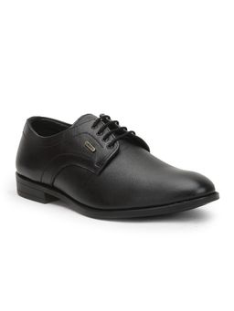 LIBERTY - Fortune Hol-109 Black Formal Lacing Derby Shoes