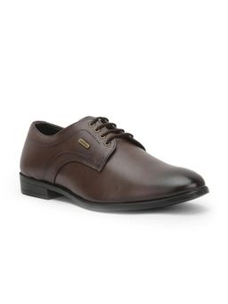 LIBERTY - Fortune Hol-109 Brown Formal Lacing Derby Shoes