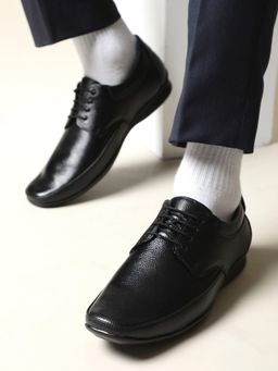 LIBERTY - Fortune Hol-20 Black Formal Lacing Derby Shoes
