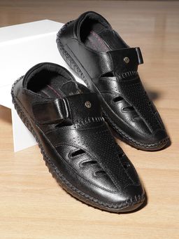 LIBERTY - Healers Jpl-205 Casual Black Sandal