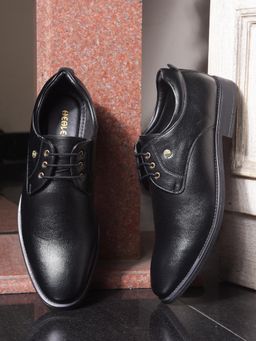 LIBERTY - Healers Sagar-16 Black Formal Lacing Derby Shoes