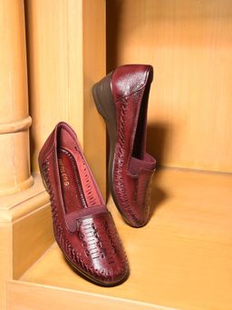 LIBERTY - Healers Tlo-23 Cherry Maroon Formal Ballerina