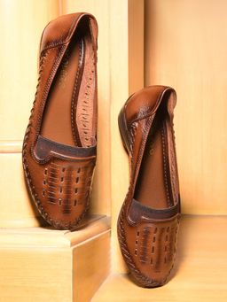 LIBERTY - Healers Tlo-23 Brown Formal Ballerina