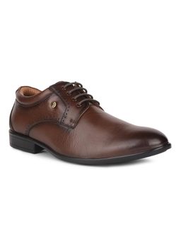 LIBERTY - Healers Uvi-22 Brown Formal Lacing Derby Shoes