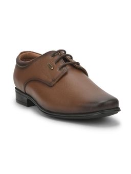 LIBERTY - Fortune Uvl-305 Brown Formal Lacing Derby Shoes