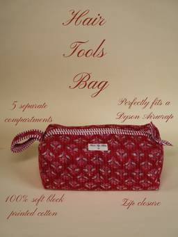 Kaira By Nikita - Red Poppy Hair Tools Bag