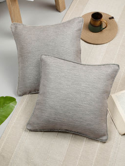 Rosara Home - Solid Square Cushion Covers (Pack Of 2)