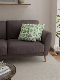 Rosara Home - Floral Square Cushion Covers (Pack Of 2)