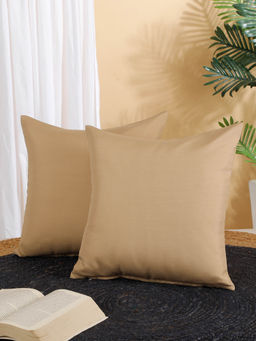 Rosara Home - Solid Square Cushion Covers (Pack Of 2)