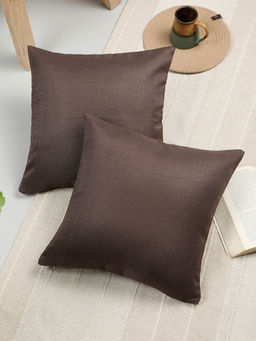 Rosara Home - Solid Square Cushion Covers (Pack Of 2)