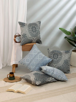 Rosara Home - Ethnic Square Cushion Covers (Set Of 5)