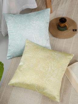 Rosara Home - Abstract Square Cushion Covers (Set Of 2)