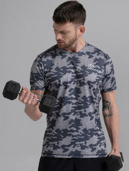 CULT - Vitals Camo Training T-Shirt - Grey