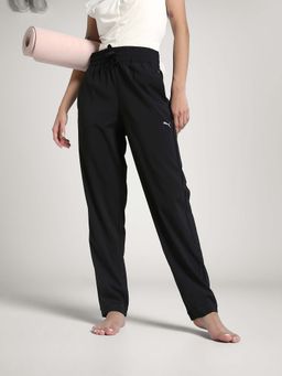 Puma - Women Studio Foundation Woven Black Trackpant