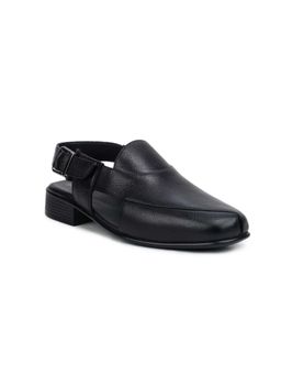 Zoom Shoes - Black Comfortable & Stylish Sandals For Men
