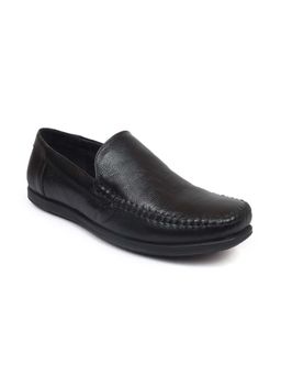 Zoom Shoes - Black Comfortable & Stylish Casual Loafers For Men