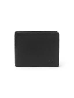 Metro - Men Leather Textured Panel Bi-Fold Formal Wallet (10)