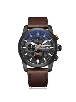 Alexandre Christie - Men AC Collection Black Dial Round Watch - 6562MCLIPBAOR