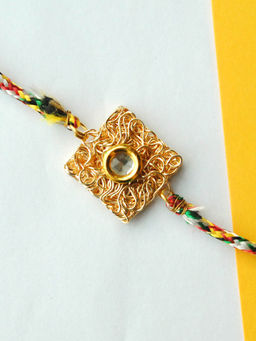 BeAbhika - Square Mesh Rakhi