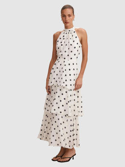 Forever New - Monroe Tier Halter Maxi Dress