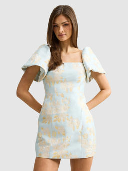 Forever New - Florence Floral Jacquard Mini Dress