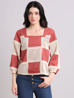 VERO MODA - Crochet Detail Top