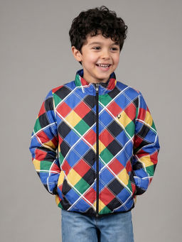 Allen Solly - Boys Blue Regular Fit Jacket