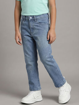 Allen Solly - Boys Blue Regular Fit Jeans