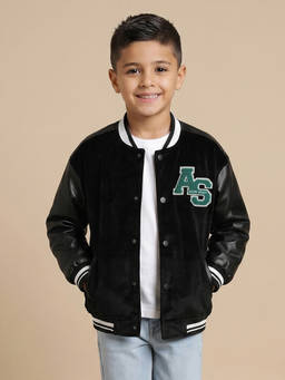 Allen Solly - Black Polyester Full Sleeves Jacket