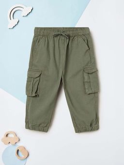 max - Boys Solid Cargo Joggers