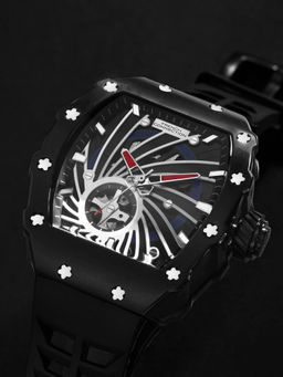 French Connection - Black Dial Automatic Watch for Men-FCA08BB (M)