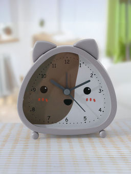 The Better Home - Grey Cat Ears Alarm Clock