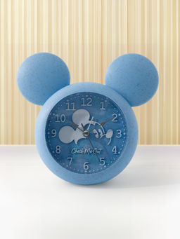 The Better Home - Blue Mickey Mouse Shaped Alarm Clock