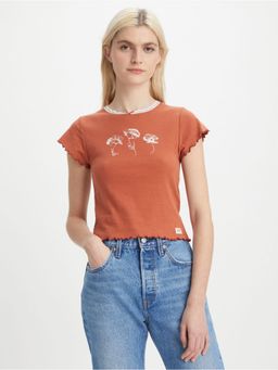 Levi's - Womens Graphic Dry Goods Short Sleeve Top