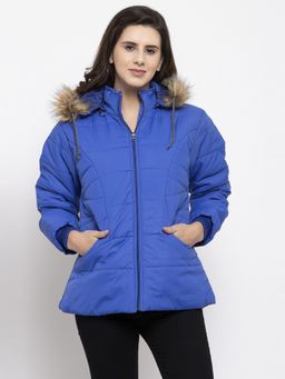 Voxati - Womens Parka Jacket Blue