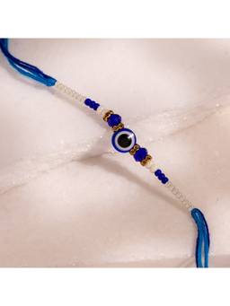Voylla - Protective Nazar Evil Eye Beaded Rakhi Gift Set For Brother